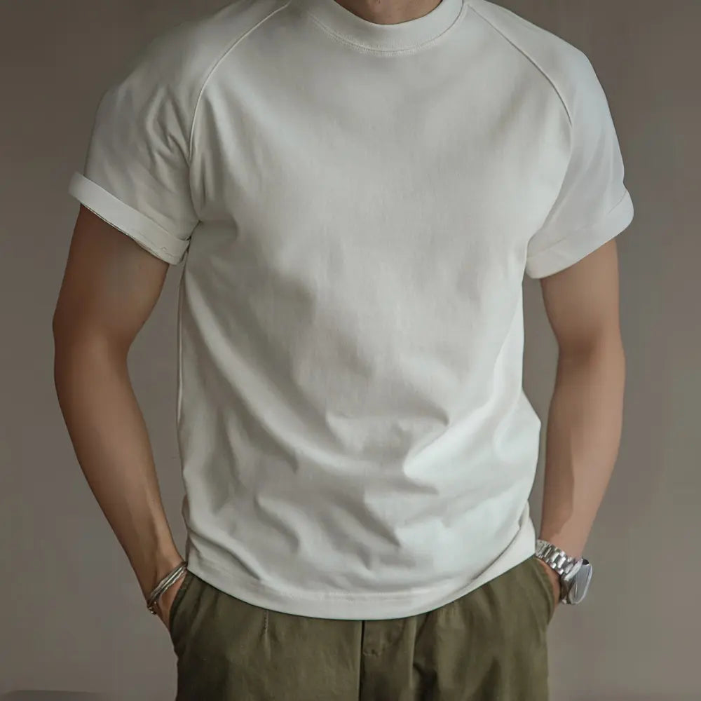 American Retro 300g Mens Heavyweight t shirts – Sportswear Essential | Old Money Style Prendersons