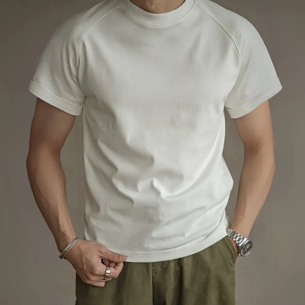 American Retro 300g Mens Heavyweight t shirts – Sportswear Essential | Old Money Style Prendersons