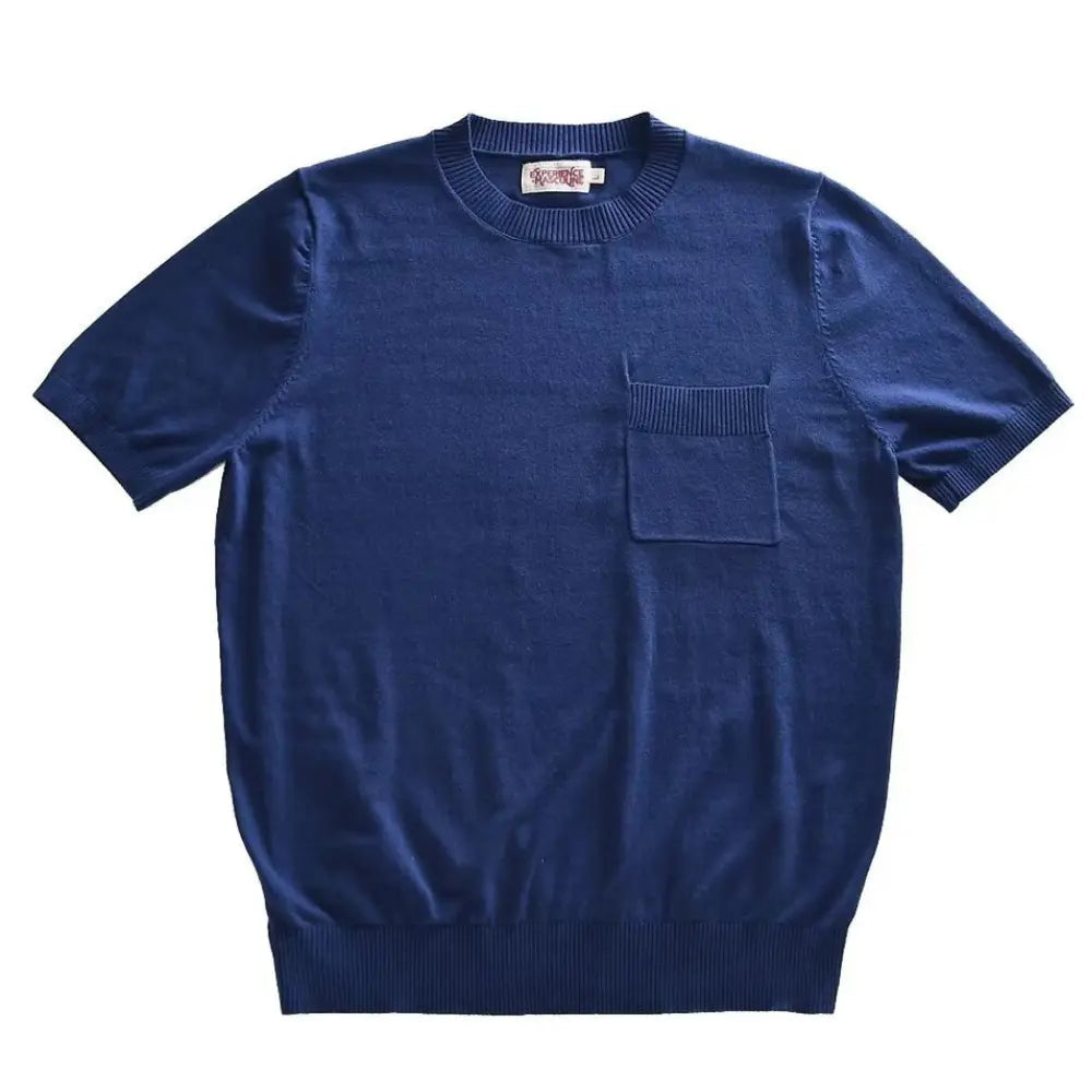 American Retro Loose Fit Round Neck T Shirt – Breathable Italian Knit | Old Money Style Prendersons