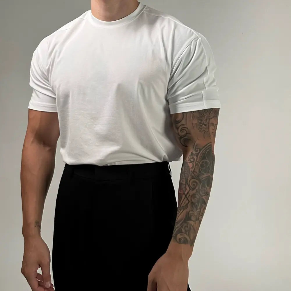 American Retro Sports Short Sleeve Mens Summer T Shirts – Summer Essential | Old Money Menswear Prendersons