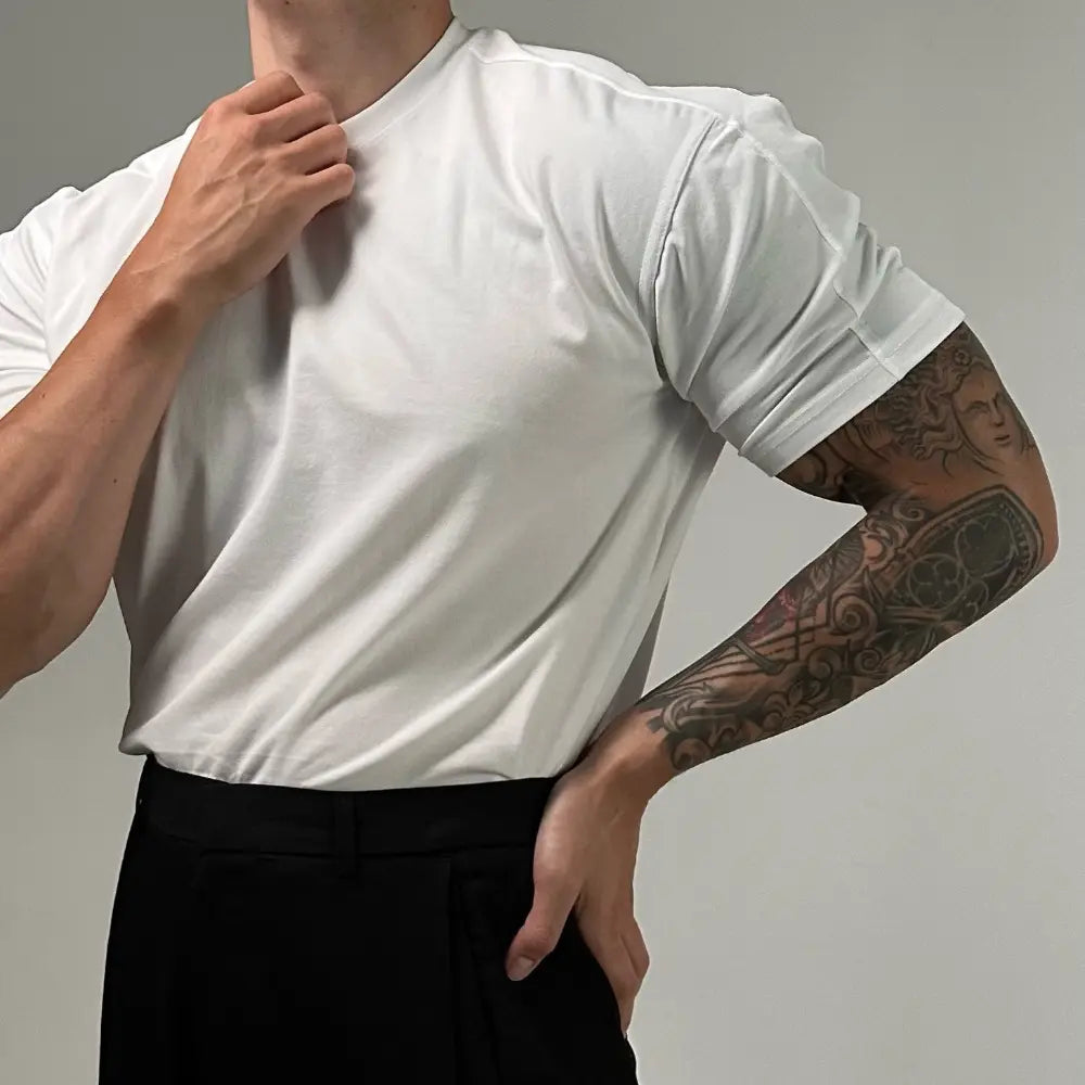 American Retro Sports Short Sleeve Mens Summer T Shirts – Summer Essential | Old Money Menswear Prendersons