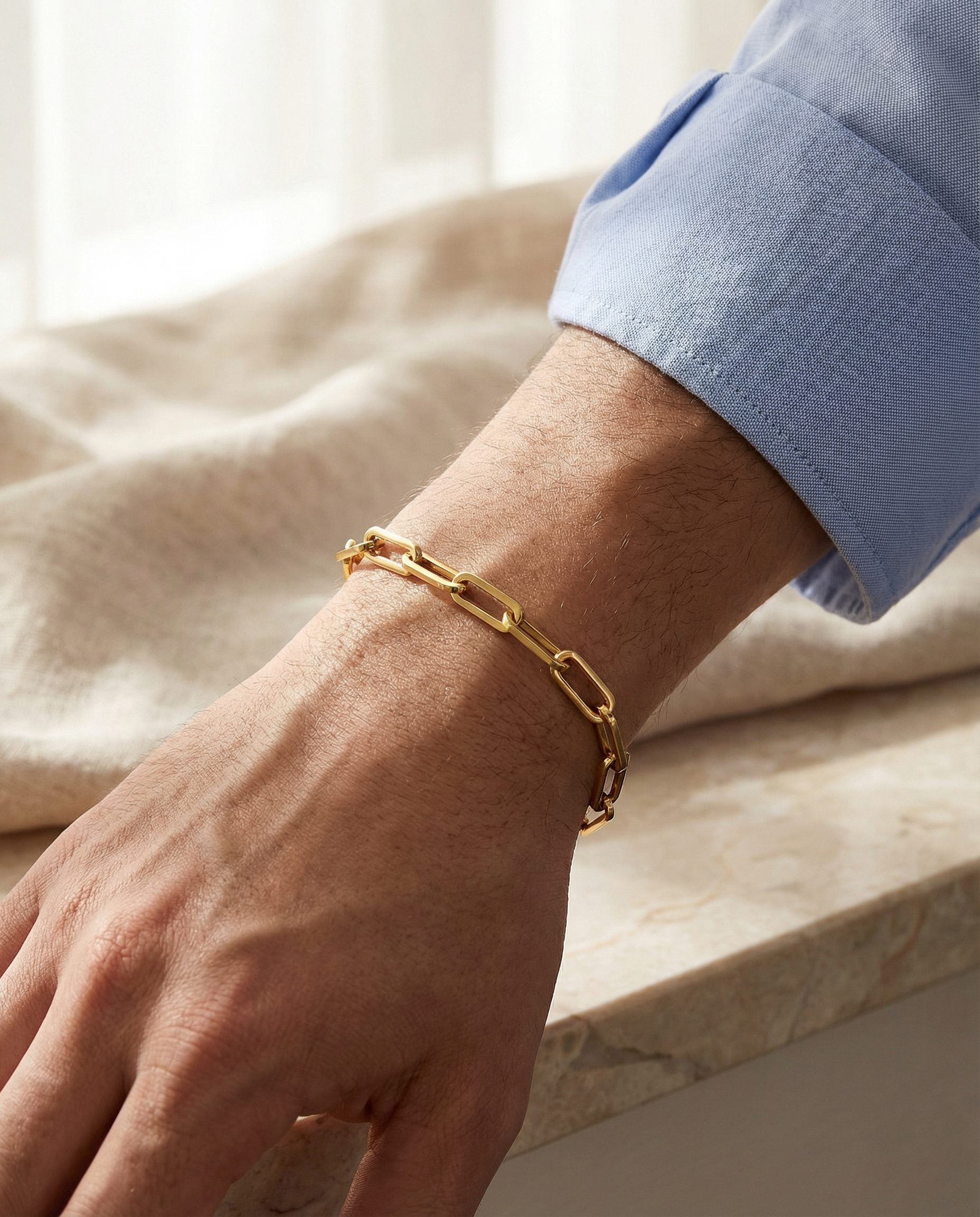 The Vendôme Linked Bracelet — 18K Montrel Frames