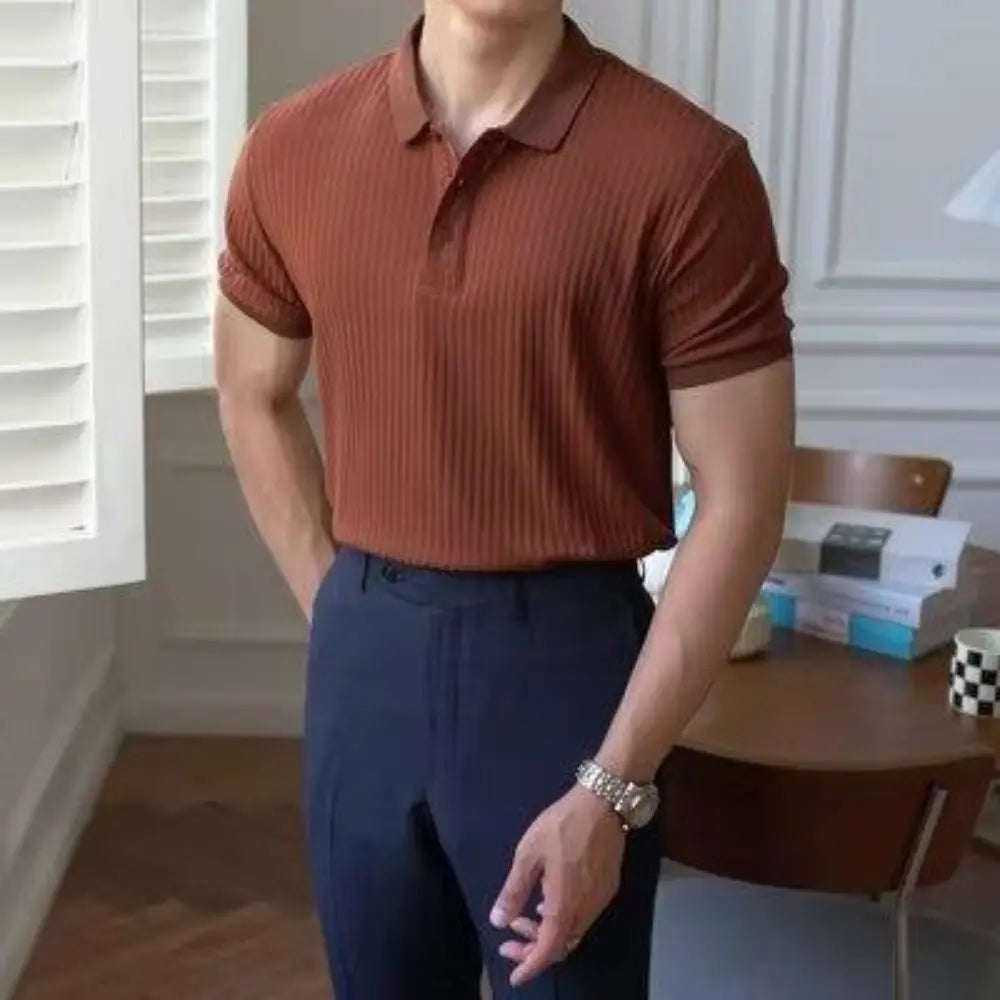 Slim Fit Mens Short Sleeve T Shirts – Lightweight & Breathable | Old Money Menswear Prendersons