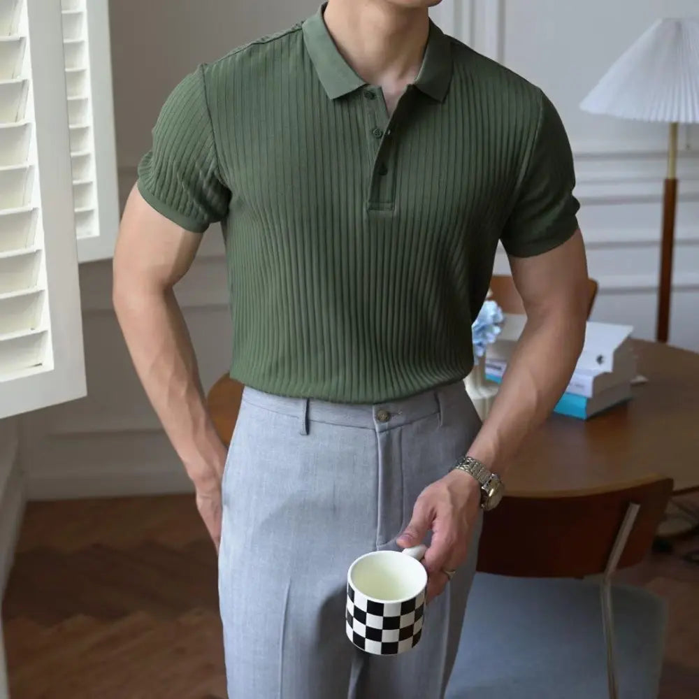Slim Fit Mens Short Sleeve T Shirts – Lightweight & Breathable | Old Money Menswear Prendersons