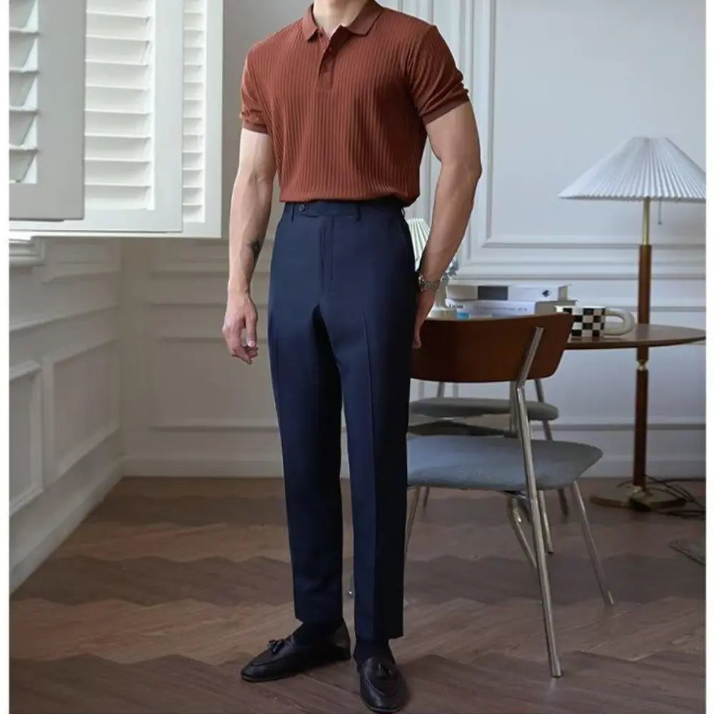Slim Fit Mens Short Sleeve T Shirts – Lightweight & Breathable | Old Money Menswear Prendersons