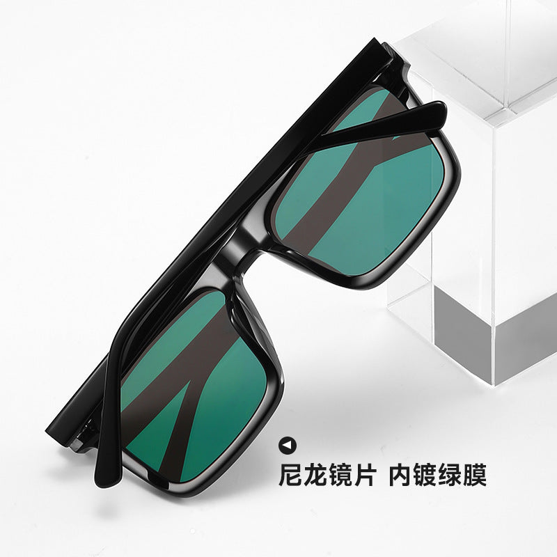 GM retro sheet square senior mid single sunglasses unisex BC6006 thin European and American hot girl sunglasses Montrel Frames