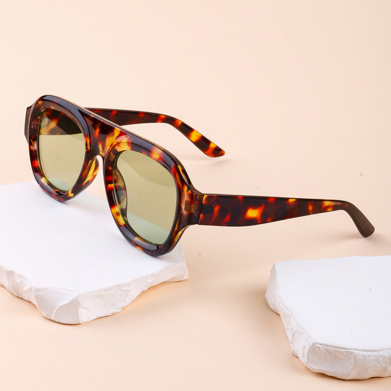 2025 cross-border European and American fashion retro single beam large frame sunglasses, outdoor high-end trend, personality, versatile sunglasses Montrel Frames