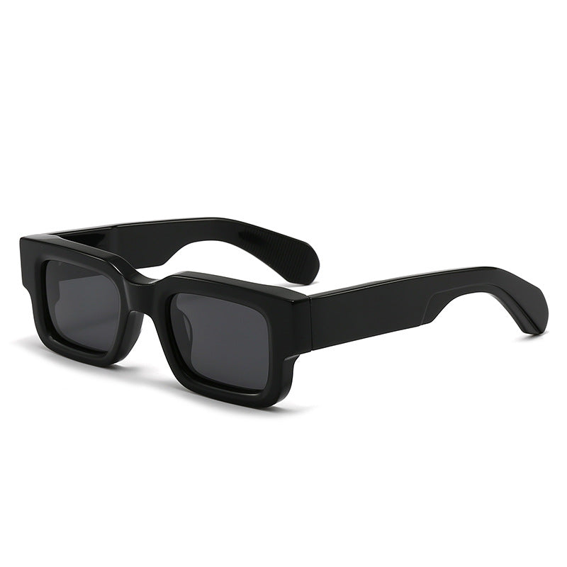New high-end sense box frame cross-border European and American personality men's and women's fashion sunglasses heavy plate polarized sunglasses 2401 Montrel Frames