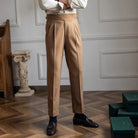 Autumn And Winter Casual Versatile Straight Leg High Waist Pants – Daily Wear | Old Money Menswear Prendersons