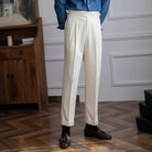 Autumn And Winter Casual Versatile Straight Leg High Waist Pants – Daily Wear | Old Money Menswear Prendersons