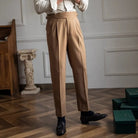 Autumn And Winter Casual Versatile Straight Leg High Waist Pants – Daily Wear | Old Money Menswear Prendersons