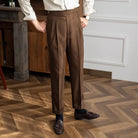 Autumn And Winter Casual Versatile Straight Leg High Waist Pants – Daily Wear | Old Money Menswear Prendersons