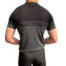 Casual Short-sleeved Striped Polo Shirt – Smart Casual | Old Money Menswear Prendersons