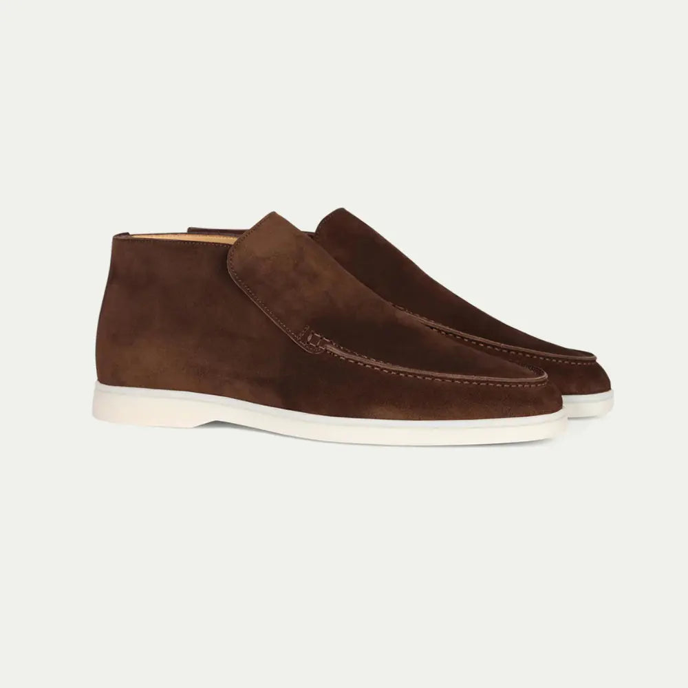 European And American Wide Fit Suede Men's Loafers – Multi-Colour | Autumn Ready | British Casual Luxury