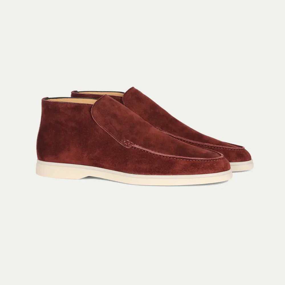 European And American Wide Fit Suede Men's Loafers – Multi-Colour | Autumn Ready | British Casual Luxury
