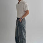 Relaxed Fit Hollow Men's T Shirt for Summer – Leisure Essential | Old Money Menswear Prendersons