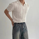 Relaxed Fit Hollow Men's T Shirt for Summer – Leisure Essential | Old Money Menswear Prendersons