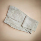Slim Fit American Style Linen Trousers - Creamy-White, Khaki, Navy Blue | Plus Size | Retro Ankle-Banded Design Prendersons