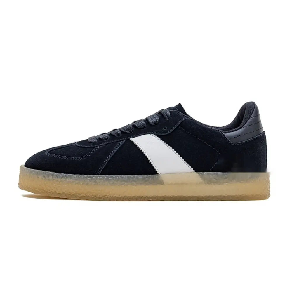 Low-top Casual Regular Fit Platform Shoes – Dark Green | All-Day Ease | Athletic Casual Luxury