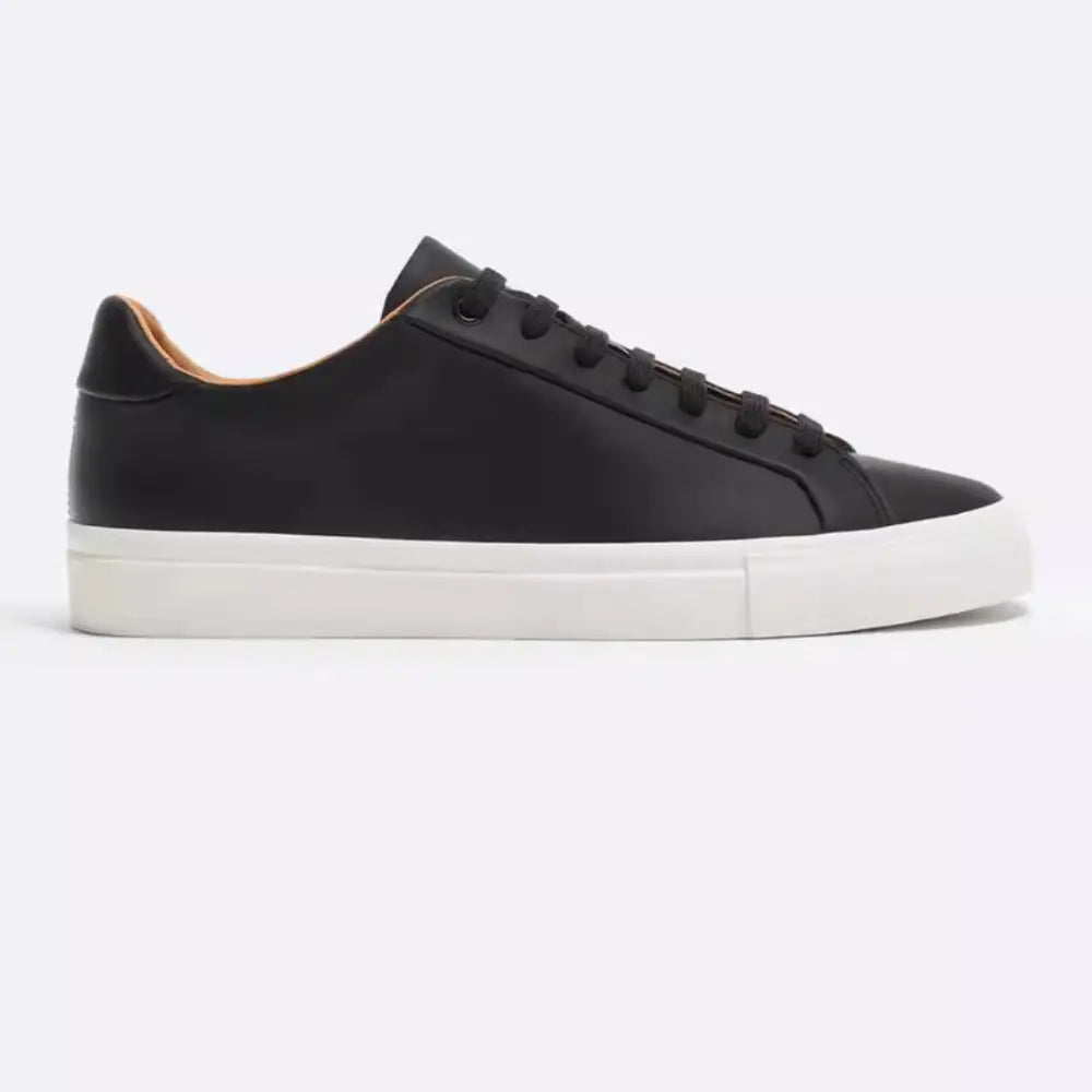 Men's Flat Casual Sports Shoes – White | Lightweight Daily Wear | Urban Comfort Trainers