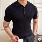 Men's Four-way Stretch Polo Shirt – Everyday Comfort | Old Money Menswear Prendersons