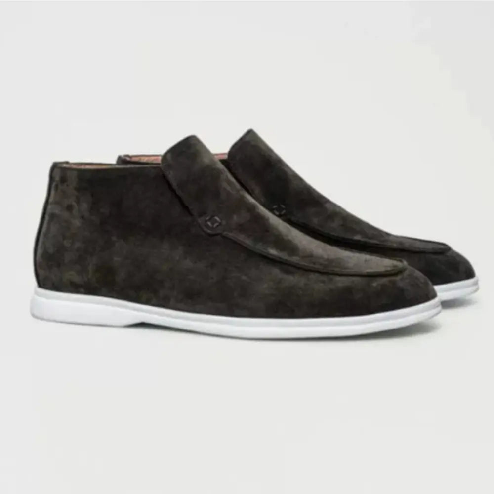 Wide Fit Plus Size Mens Loafers – Black | Smart-Casual Comfort | Old Money Style
