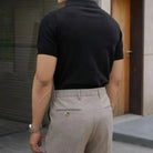 Men's Henry Collar slim fit Polo shirts–  Leisure Style | Old Money Pullover Prendersons