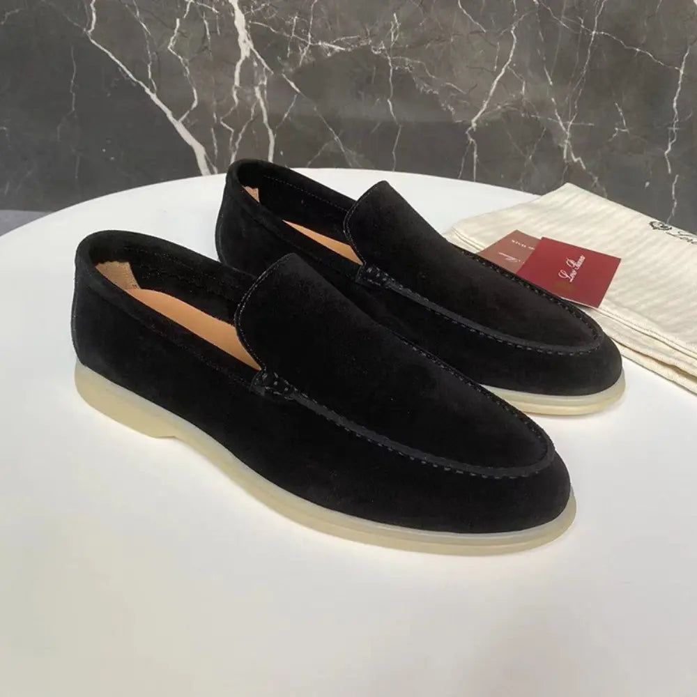 Slim Fit Casual Men's Summer Loafers – Black & Brown | Weekend Comfort | Old Money Menswear
