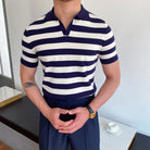 Versatile Men's Casual Striped Shirt - Summer Casual | Old Money Aesthetic Prendersons