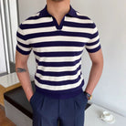 Versatile Men's Casual Striped Shirt - Summer Casual | Old Money Aesthetic Prendersons