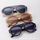 2025 cross-border European and American fashion retro single beam large frame sunglasses, outdoor high-end trend, personality, versatile sunglasses Montrel Frames