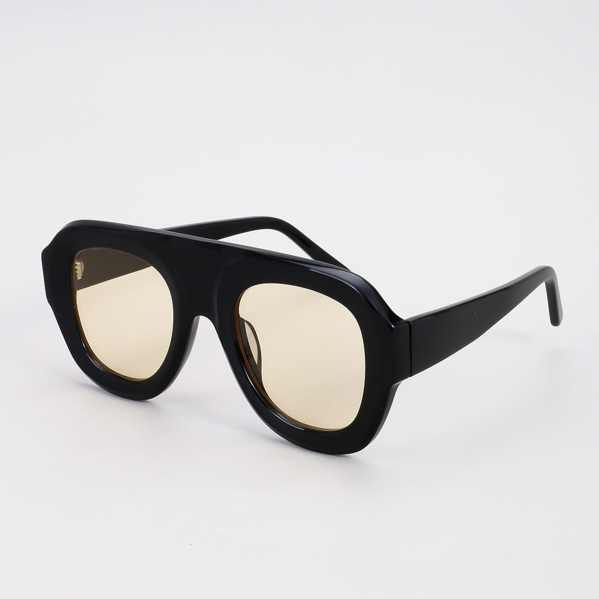New European and American Trend Cross-border Square High-end Retro Sunglasses Large Frame Men's and Women's Personalized Fashion Plate Sunglasses Montrel Frames