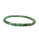 Niche designer original POHIER Heritage natural turquoise silver bead bracelet male couple bracelet Montrel Frames