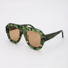 New European and American Trend Cross-border Square High-end Retro Sunglasses Large Frame Men's and Women's Personalized Fashion Plate Sunglasses Montrel Frames