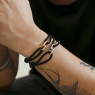 European and American hip-hop niche adjustable Milan rope bracelet men's fashion personality cross bracelet cross-border men's hand accessories Montrel Frames