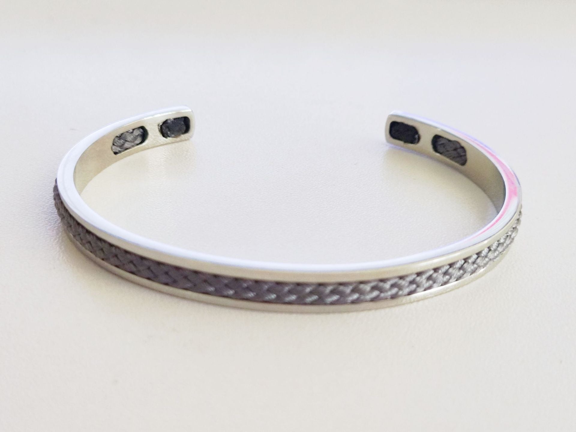 Montrel Steel Cuff Bracelet