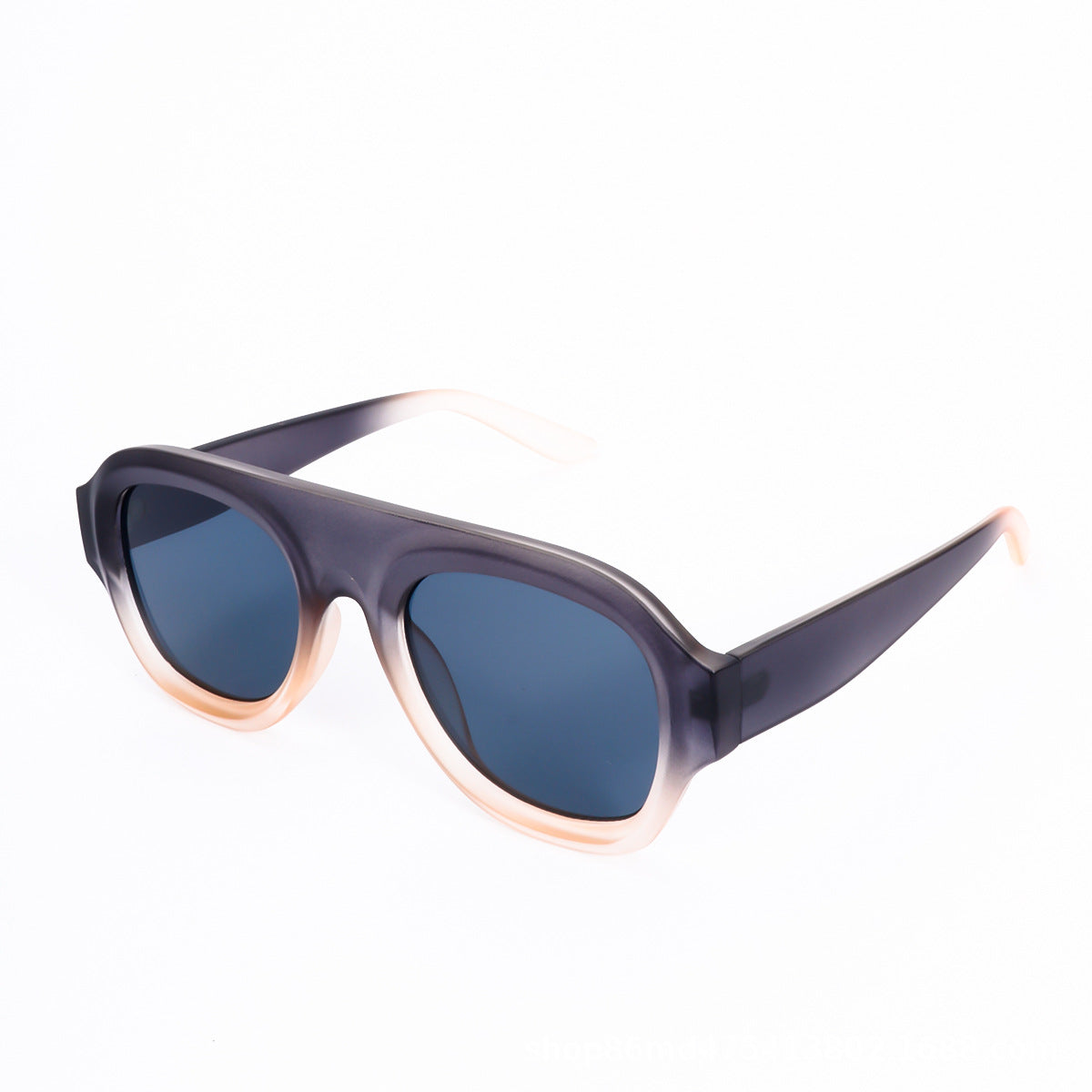 2025 cross-border European and American fashion retro single beam large frame sunglasses, outdoor high-end trend, personality, versatile sunglasses Montrel Frames