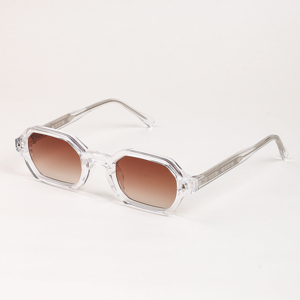 New fashion sunglasses European and American polygonal small frame sunglasses CP pin outdoor sunglasses high-end sense for men and women Montrel Frames