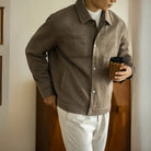 Utility Fit Retro Style Jacket – Retro Green | Autumn Outerwear | Heritage Workwear Aesthetic Prendersons
