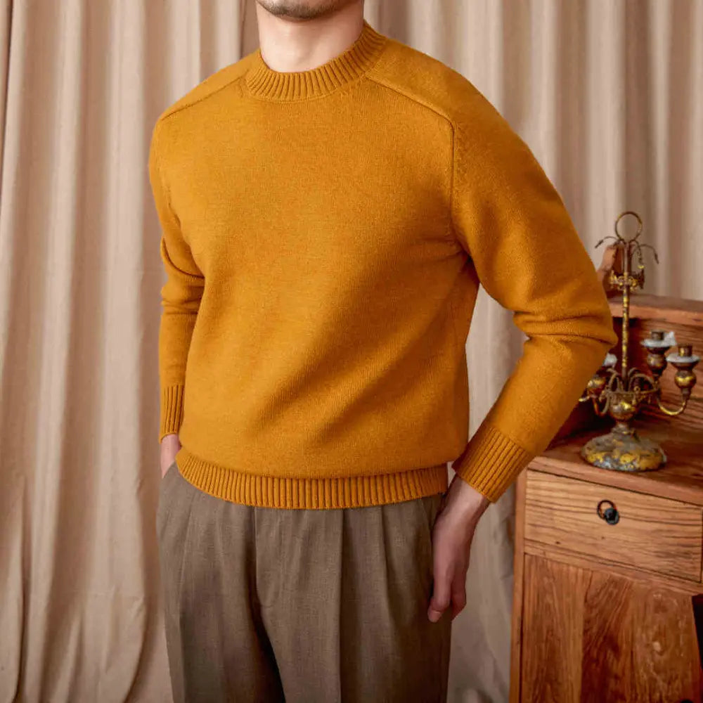 Relaxed Fit Pullover Sweater – Royal Blue | Casual Layering | Timeless Knitwear