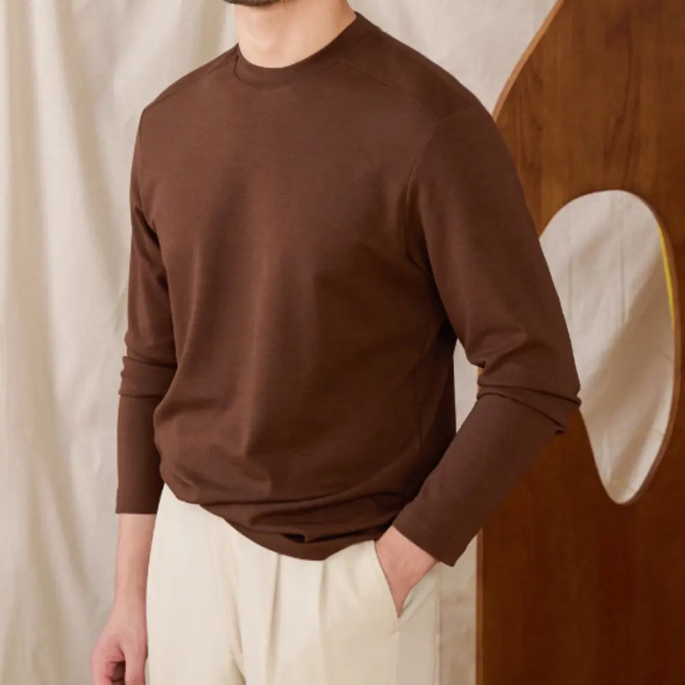 Slim Fit Skin Tight Shirt – Casual Base Layer | Youth Minimal Aesthetic