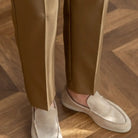 Mid-High Waist Korean Pants – Cropped Straight Fit Trousers | Spring-Autumn | Old Money Menswear Prendersons