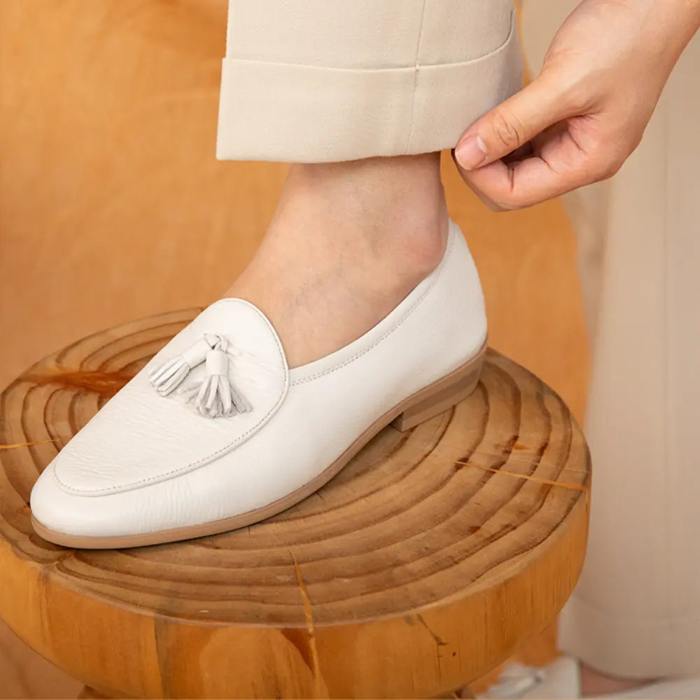 Spring And Summer Wearing Casual Tassel Shoes – Brown, Black, Apricot | Spring-Summer Loafers | Old Money Aesthetic