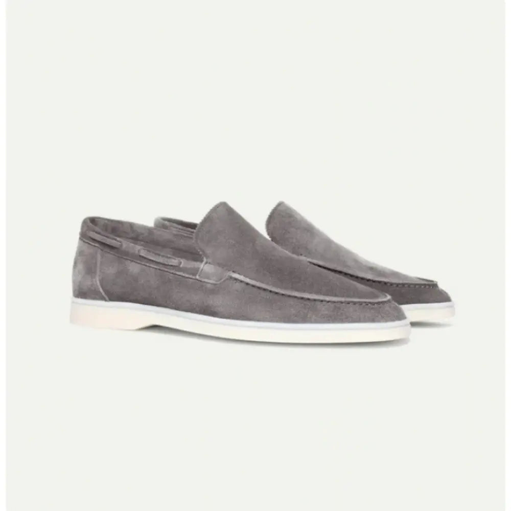 Summer Frosted Mens Suede Loafers – Summer Ease | Old Money Menswear