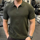 Men's Casual Sport Zipper Polo T-Shirt – Daily Comfort | Old Money Menswear Prendersons