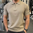 Men's Casual Sport Zipper Polo T-Shirt – Daily Comfort | Old Money Menswear Prendersons