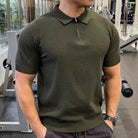 Men's Casual Sport Zipper Polo T-Shirt – Daily Comfort | Old Money Menswear Prendersons