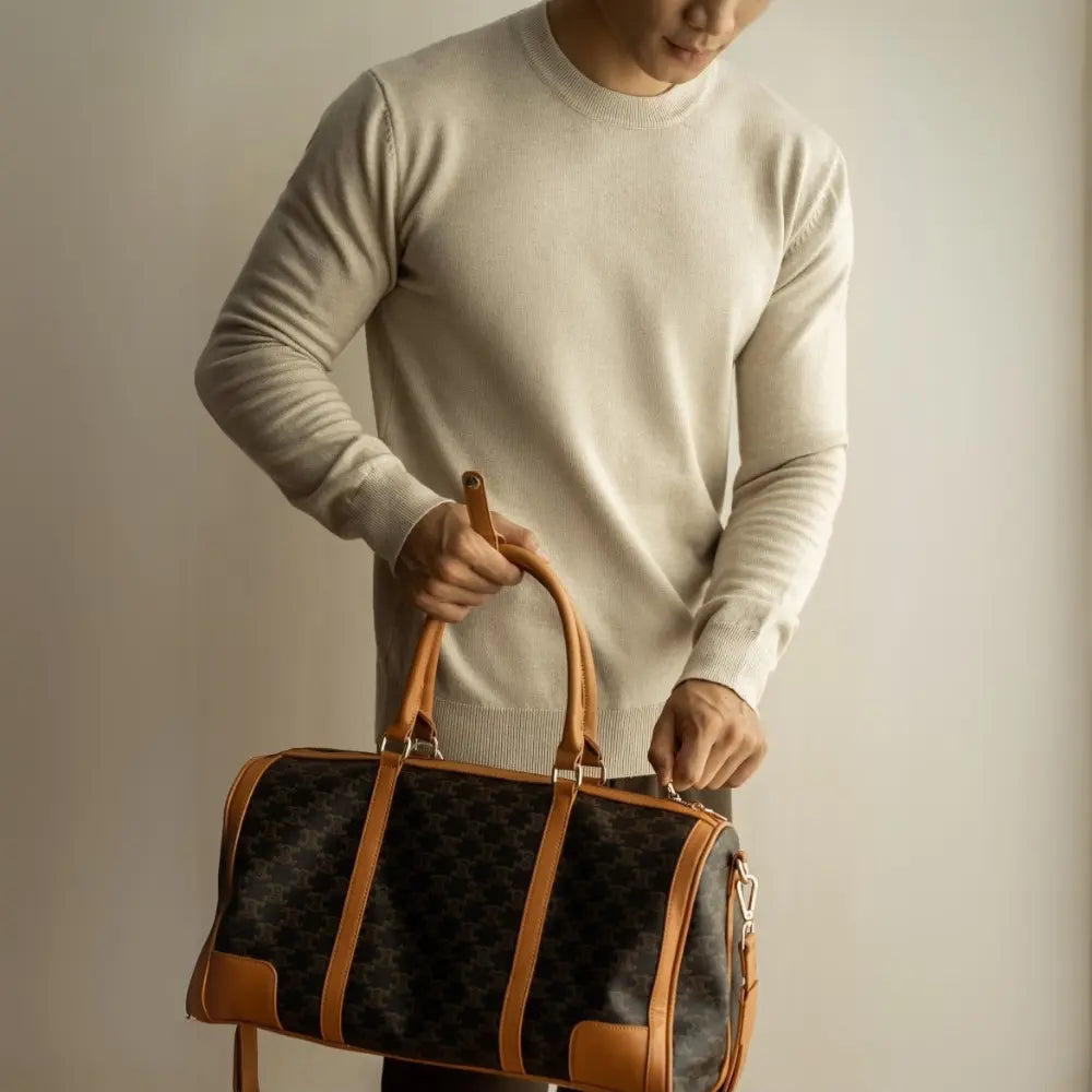 Slim Fit Round Neck Sweater | Autumn Layer | Old Money Knitwear