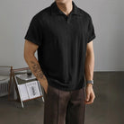 Slim Fit Woven Texture Shirt – Summer Daily Wear | Breathable T Shirts Prendersons