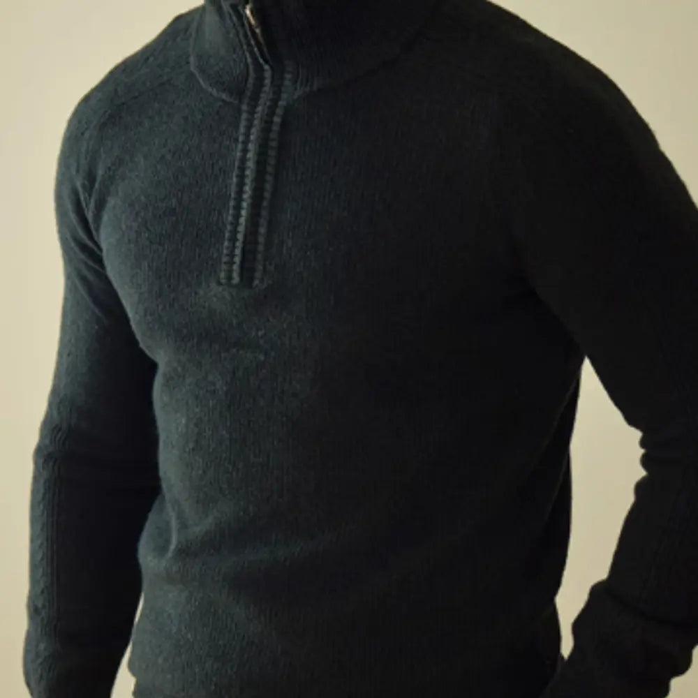 Business Leisure Warm Wool Sweater – Camel | Business Casual | Old Money Elegance